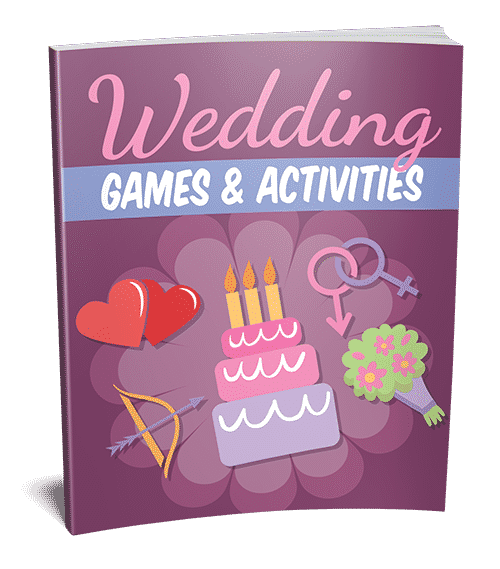 Wedding games and activities eBook for fun, memorable weddings - digital download with PLR/MRR rights