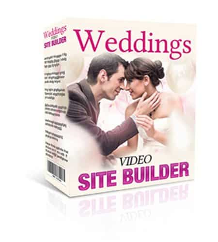 Weddings Video Site Builder Software – instantly build a monetized video website with 120 YouTube clips and PLR rights