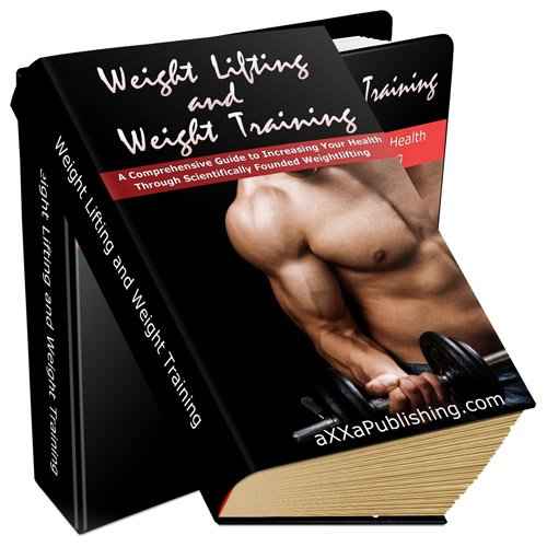 Weight Lifting and Weight Training digital guide with PLR resell rights for fitness enthusiasts