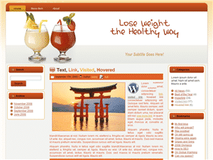 Weight Loss 02 Blog PLR MRR digital download for resell rights profit