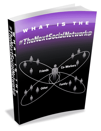 Digital guide cover for What Is The Next Social Network with resell rights and privacy focus