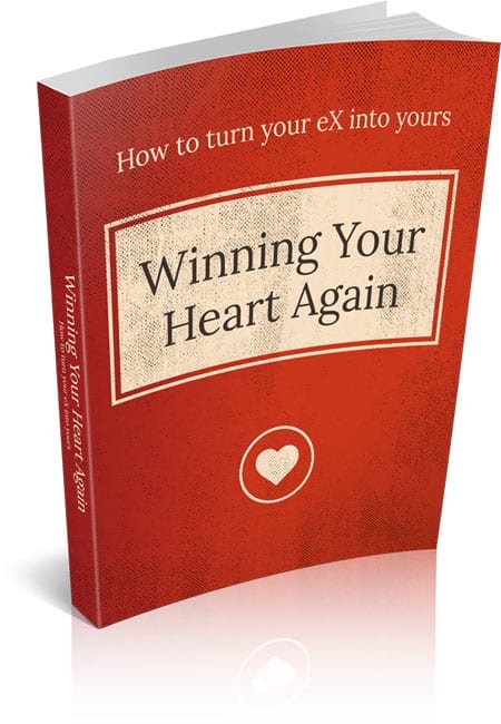 Digital ebook cover for winning your ex back with PLR resell rights