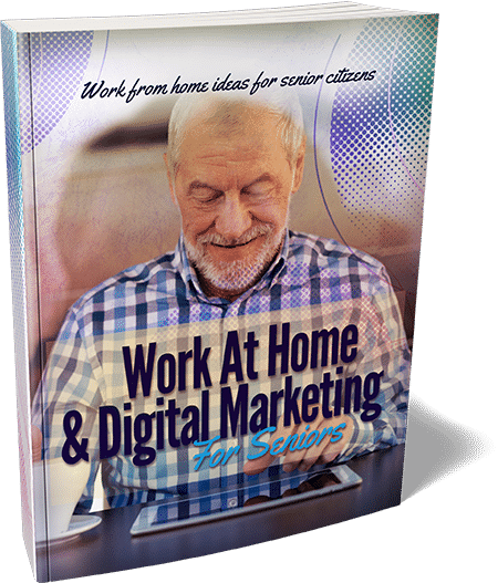 Digital work from home guide for seniors with PLR MRR resell rights