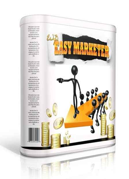 WP Easy Marketer plugin interface showing affiliate blog setup with WordPress and ClickBank integration