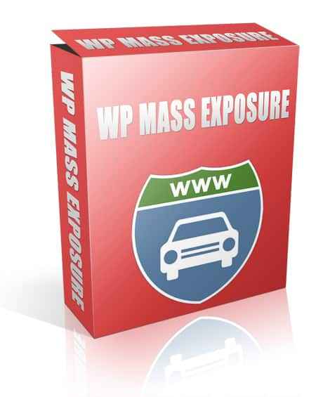 WP Mass Exposure software showing multi-network affiliate selling with resell rights
