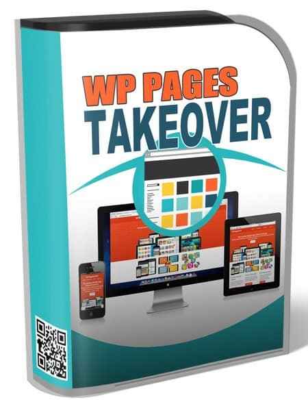 WP Page Takeover plugin screenshot showing attention hijacking method for higher conversions