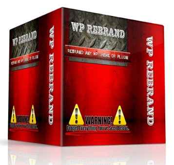 WP ReBrand tools: rebrand premium WordPress themes and plugins with PLR/MRR resell rights