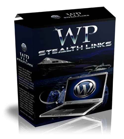 WP Stealth Links plugin dashboard showing affiliate link cloaking and PLR/MRR resell rights