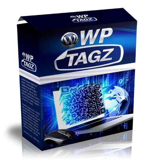 WP Tagz plugin for WordPress featuring enhanced QR code generation and PLR/MRR resell rights download
