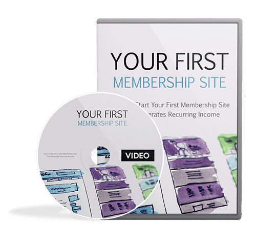 Your first membership site step-by-step video