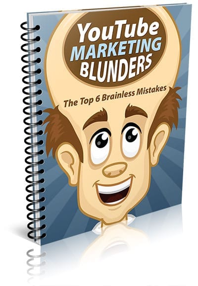 YouTube marketing blunders report digital PLR MRR resell rights guide