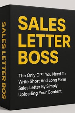 Sales Letter Boss